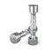 Гантель UNIX Fit PRO круглая хромированная 1 кг, 2 шт. msk25 unt_DBRND1PCEx2 - фото 3845581
