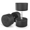 Гантель UNIX Fit PRO круглая обрезиненная 42,5 кг, 2 шт. msk25 unt_DBRND42_5PBKx2 - фото 3845592