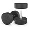 Гантель UNIX Fit PRO круглая обрезиненная 17,5 кг, 2 шт. msk25 unt_DBRND17_5PBKx2 - фото 3845603