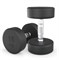 Гантель UNIX Fit PRO круглая обрезиненная 15 кг, 2 шт. msk25 unt_DBRND15PBKx2 - фото 3845604