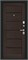 Дверь входная  205*96 Bravo R Техно Kale, Букле черное/Wenge Veralinga, Левое sp2510BR_033-1671