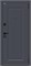 Дверь входная  205*96 Bravo R Айкон/SBlack, Graphite Shell/White Silk, Правое sp2510BR_033-2704