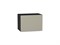 Шкаф верхний горизонтальный Фьюжн Graphite, Silky Grey, 360, 500 В*Ш*Г 358*500*320, фасад МДФ  Silky Grey, корпус  Graphite ms2510VVT_51878