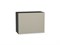 Шкаф верхний горизонтальный Фьюжн Graphite, Silky Grey, 460, 600 В*Ш*Г 458*600*318, фасад МДФ  Silky Grey, корпус  Graphite ms2510VVT_57215