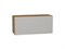 Шкаф верхний горизонтальный Фьюжн Дуб Вотан, Silky Light Grey, 360, 800 В*Ш*Г 358*800*320, фасад МДФ  Silky Light Grey, корпус  Дуб Вотан ms2510VVT_66558