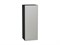 Шкаф верхний с 1-ой дверцей Фьюжн Graphite, Silky Light Grey, 920, 350 В*Ш*Г 920*350*320, фасад МДФ  Silky Light Grey, корпус  Graphite ms2510VVT_66605