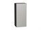 Шкаф верхний с 1-ой дверцей Фьюжн Graphite, Silky Light Grey, 920, 400 В*Ш*Г 920*400*320, фасад МДФ  Silky Light Grey, корпус  Graphite ms2510VVT_66606