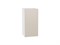 Шкаф верхний с 1-ой дверцей Фьюжн Белый, Cream Silk, 720, 350 В*Ш*Г 716*350*320, фасад МДФ  Cream Silk, корпус  Белый ms2510VVT_71892