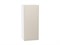 Шкаф верхний с 1-ой дверцей Фьюжн Белый, Cream Silk, 920, 400 В*Ш*Г 920*400*320, фасад МДФ  Cream Silk, корпус  Белый ms2510VVT_71899