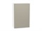 Шкаф верхний с 1-ой дверцей Фьюжн Белый, Silky Grey, 920, 600 В*Ш*Г 920*600*320, фасад МДФ  Silky Grey, корпус  Белый ms2510VVT_51981