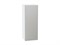 Шкаф верхний с 1-ой дверцей Фьюжн Белый, Silky Light Grey, 920, 350 В*Ш*Г 920*350*320, фасад МДФ  Silky Light Grey, корпус  Белый ms2510VVT_66581