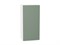 Шкаф верхний с 1-ой дверцей Фьюжн Белый, Silky Mint, 920, 450 В*Ш*Г 920*450*320, фасад МДФ  Silky Mint, корпус  Белый ms2510VVT_52005