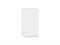 Шкаф верхний с 1-ой дверцей Фьюжн Белый, Silky White, 720, 400 В*Ш*Г 716*400*320, фасад МДФ  Silky White, корпус  Белый ms2510VVT_51956