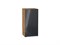 Шкаф верхний с 1-ой дверцей Фьюжн Дуб Вотан, Anthracite, 720, 350 В*Ш*Г 716*350*320, фасад МДФ  Anthracite, корпус  Дуб Вотан ms2510VVT_65122