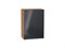 Шкаф верхний с 1-ой дверцей Фьюжн Дуб Вотан, Anthracite, 720, 500 В*Ш*Г 716*500*320, фасад МДФ  Anthracite, корпус  Дуб Вотан ms2510VVT_60802