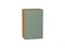 Шкаф верхний с 1-ой дверцей Фьюжн Дуб Вотан, Silky Mint, 720, 450 В*Ш*Г 716*450*320, фасад МДФ  Silky Mint, корпус  Дуб Вотан ms2510VVT_60771