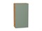Шкаф верхний с 1-ой дверцей Фьюжн Дуб Вотан, Silky Mint, 920, 500 В*Ш*Г 920*500*320, фасад МДФ  Silky Mint, корпус  Дуб Вотан ms2510VVT_60777