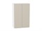 Шкаф верхний с 2-мя дверцами Фьюжн Белый, Cream Silk, 920, 600 В*Ш*Г 920*600*320, фасад МДФ  Cream Silk, корпус  Белый ms2510VVT_71905