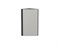 Шкаф верхний торцевой Фьюжн Graphite, Silky Light Grey, 720 В*Ш*Г 716*300*306, фасад МДФ  Silky Light Grey, корпус  Graphite ms2510VVT_66627