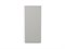 Шкаф верхний торцевой Фьюжн Белый, Silky Light Grey, 920 В*Ш*Г 920*300*306, фасад МДФ  Silky Light Grey, корпус  Белый ms2510VVT_66624