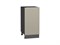 Шкаф нижний с 1-ой дверцей Фьюжн Graphite, Silky Grey, 400 В*Ш*Г 816*400*480, фасад МДФ  Silky Grey, корпус  Graphite ms2510VVT_52170
