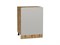 Шкаф нижний с 1-ой дверцей Фьюжн Дуб Вотан, Silky Light Grey, 600 В*Ш*Г 816*600*480, фасад МДФ  Silky Light Grey, корпус  Дуб Вотан ms2510VVT_66667