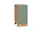 Шкаф нижний с 1-ой дверцей Фьюжн Дуб Вотан, Silky Mint, 400 В*Ш*Г 816*400*480, фасад МДФ  Silky Mint, корпус  Дуб Вотан ms2510VVT_60977