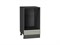 Шкаф нижний под духовку Фьюжн Graphite, Silky Grey, 450 В*Ш*Г 816*450*476, фасад МДФ  Silky Grey, корпус  Graphite ms2510VVT_67081