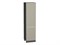 Шкаф пенал с 2-мя дверцами Фьюжн Graphite, Silky Grey, 2340, 600 В*Ш*Г 2336*600*576, фасад МДФ  Silky Grey, корпус  Graphite ms2510VVT_52338