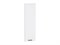 Фасад ФГ Фрейм 130.40 В*Ш*Г 1312*396*22, фасад МДФ  White Silk ms2510VVT_078-8102 (66777)
