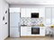 Кухонный гарнитур модульный Флэт-01 В*Ш*Г 2140*2600*600, фасад ЛДСП  White In 2S, корпус  Дуб Вотан, столешница  Дуб сонома ms2510VVT_55817