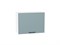 Шкаф верхний горизонтальный Флэт Белый, Grey-green In 2S, 460, 600 В*Ш*Г 458*600*318, фасад ЛДСП  Grey-green In 2S, корпус  Белый ms2510VVT_57170