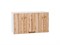 Шкаф верхний горизонтальный Флэт Белый, Wotan Oak 2S, 460, 800 В*Ш*Г 458*800*318, фасад ЛДСП  Wotan Oak 2S, корпус  Белый ms2510VVT_57177
