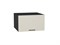 Шкаф верхний горизонтальный глубокий Флэт Graphite, Cashmere In 2S, 600 В*Ш*Г 358*600*574, фасад ЛДСП  Cashmere In 2S, корпус  Graphite ms2510VVT_55740