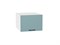 Шкаф верхний горизонтальный глубокий Флэт Белый, Grey-green In 2S, 500 В*Ш*Г 358*500*574, фасад ЛДСП  Grey-green In 2S, корпус  Белый ms2510VVT_56866