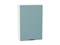 Шкаф верхний с 1-ой дверцей Флэт Белый, Grey-green In 2S, 920, 600 В*Ш*Г 920*600*318, фасад ЛДСП  Grey-green In 2S, корпус  Белый ms2510VVT_56904