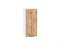Шкаф верхний с 1-ой дверцей Флэт Белый, Wotan Oak 2S, 720, 300 В*Ш*Г 716*300*318, фасад ЛДСП  Wotan Oak 2S, корпус  Белый ms2510VVT_52596