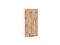 Шкаф верхний с 1-ой дверцей Флэт Белый, Wotan Oak 2S, 720, 350 В*Ш*Г 716*350*318, фасад ЛДСП  Wotan Oak 2S, корпус  Белый ms2510VVT_65165
