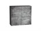Шкаф верхний с 2-мя дверцами Флэт Graphite, Temple Stone 2S, 720, 800 В*Ш*Г 716*800*318, фасад ЛДСП  Temple Stone 2S, корпус  Graphite ms2510VVT_52649