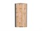 Шкаф верхний торцевой Флэт Graphite, Wotan Oak 2S, 920 В*Ш*Г 920*300*306, фасад ЛДСП  Wotan Oak 2S, корпус  Graphite ms2510VVT_52655