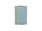 Шкаф верхний торцевой Флэт Дуб Вотан, Grey-green In 2S, 720 В*Ш*Г 716*300*306, фасад ЛДСП  Grey-green In 2S, корпус  Дуб Вотан ms2510VVT_62298