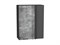 Шкаф верхний прямой угловой Флэт Graphite, Temple Stone 2S, 920 В*Ш*Г 920*700*345, фасад ЛДСП  Temple Stone 2S, корпус  Graphite ms2510VVT_60285