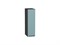 Шкаф верхний бутылочница Флэт Graphite, Grey-green In 2S, 720, 200 В*Ш*Г 716*200*318, фасад ЛДСП  Grey-green In 2S, корпус  Graphite ms2510VVT_55621