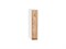 Шкаф верхний бутылочница Флэт Белый, Wotan Oak 2S, 150 В*Ш*Г 716*150*318, фасад ЛДСП  Wotan Oak 2S, корпус  Белый ms2510VVT_52552