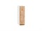 Шкаф верхний бутылочница Флэт Белый, Wotan Oak 2S, 720, 200 В*Ш*Г 716*200*318, фасад ЛДСП  Wotan Oak 2S, корпус  Белый ms2510VVT_52553
