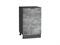 Шкаф нижний с 1-ой дверцей Флэт Graphite, Temple Stone 2S, 500 В*Ш*Г 816*500*478, фасад ЛДСП  Temple Stone 2S, корпус  Graphite ms2510VVT_52710