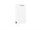 Шкаф нижний с 1-ой дверцей Флэт Белый, White In 2S, 300 В*Ш*Г 816*300*478, фасад ЛДСП  White In 2S, корпус  Белый ms2510VVT_55688