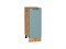 Шкаф нижний с 1-ой дверцей Флэт Дуб Вотан, Grey-green In 2S, 300 В*Ш*Г 816*300*478, фасад ЛДСП  Grey-green In 2S, корпус  Дуб Вотан ms2510VVT_62531