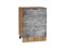 Шкаф нижний с 1-ой дверцей Флэт Дуб Вотан, Temple Stone 2S, 600 В*Ш*Г 816*600*478, фасад ЛДСП  Temple Stone 2S, корпус  Дуб Вотан ms2510VVT_62553