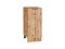 Шкаф нижний с 1-ой дверцей Флэт Дуб Вотан, Wotan Oak 2S, 350 В*Ш*Г 816*350*478, фасад ЛДСП  Wotan Oak 2S, корпус  Дуб Вотан ms2510VVT_65187